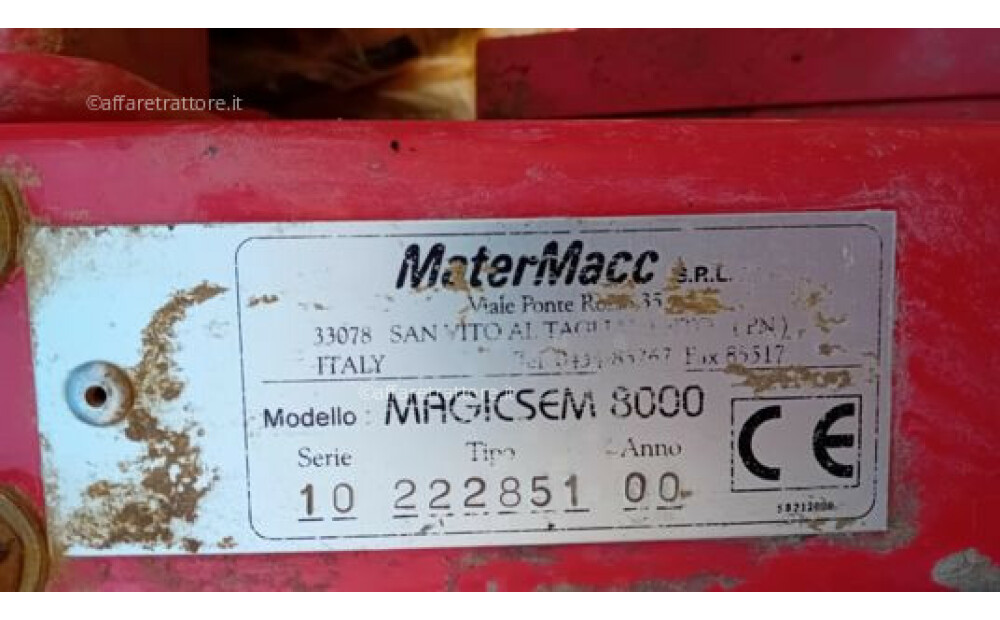 Matermacc MS 8000 Used - 10