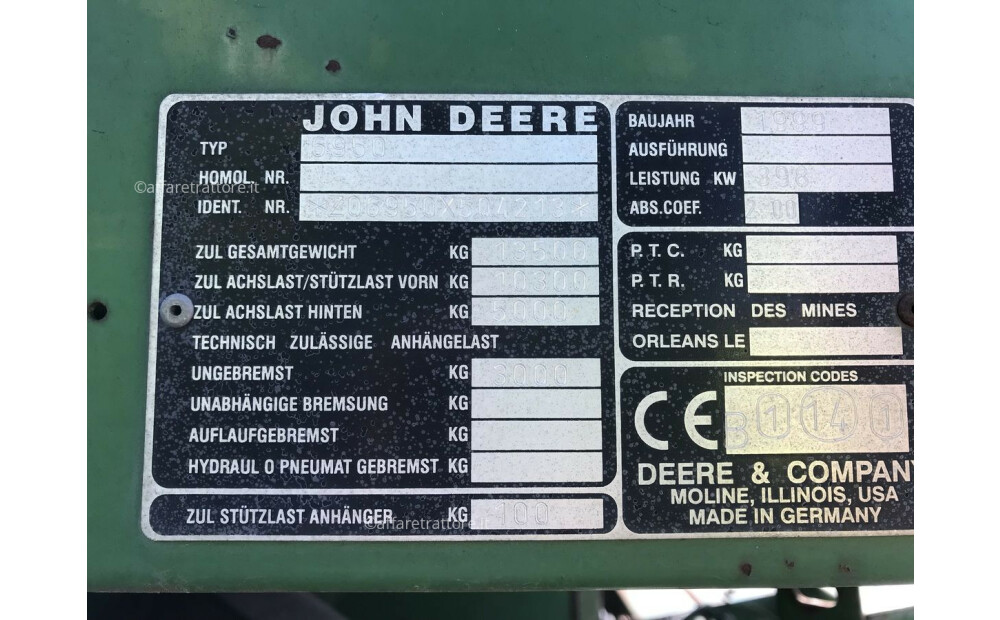 John Deere 6950 Used - 10