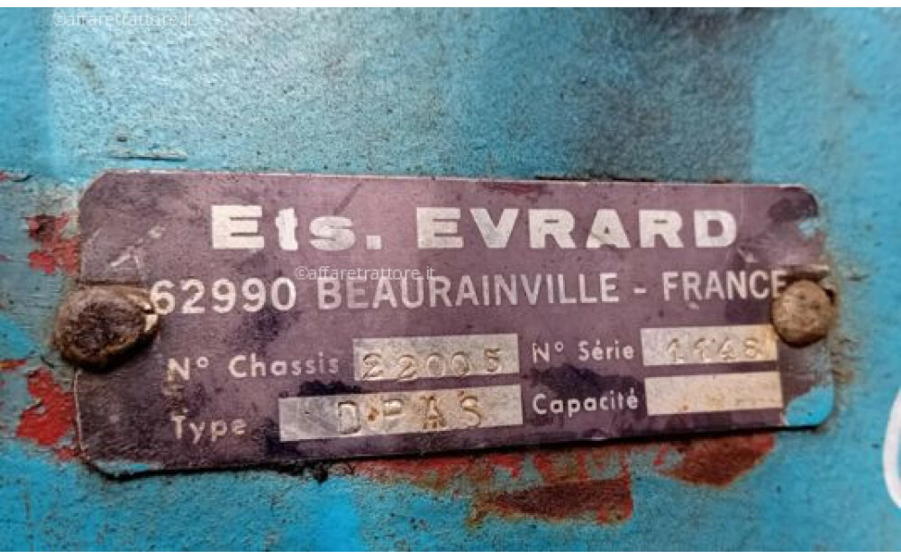 Evrard 2200 S Used - 9