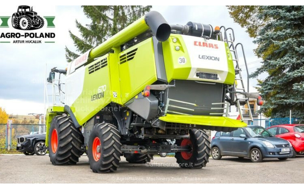 Claas LEXION 670 - ANNO 2019 - 4X4 - 1255 h - 3D + VARIO 770 - LASER PILOT Used - 7