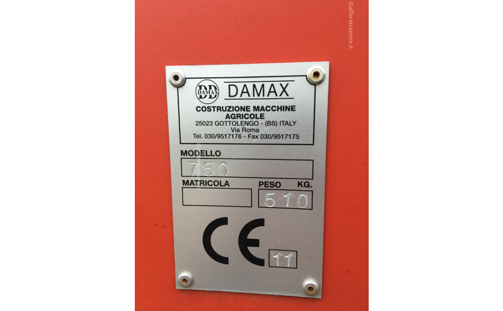 Damax 750 Used - 4