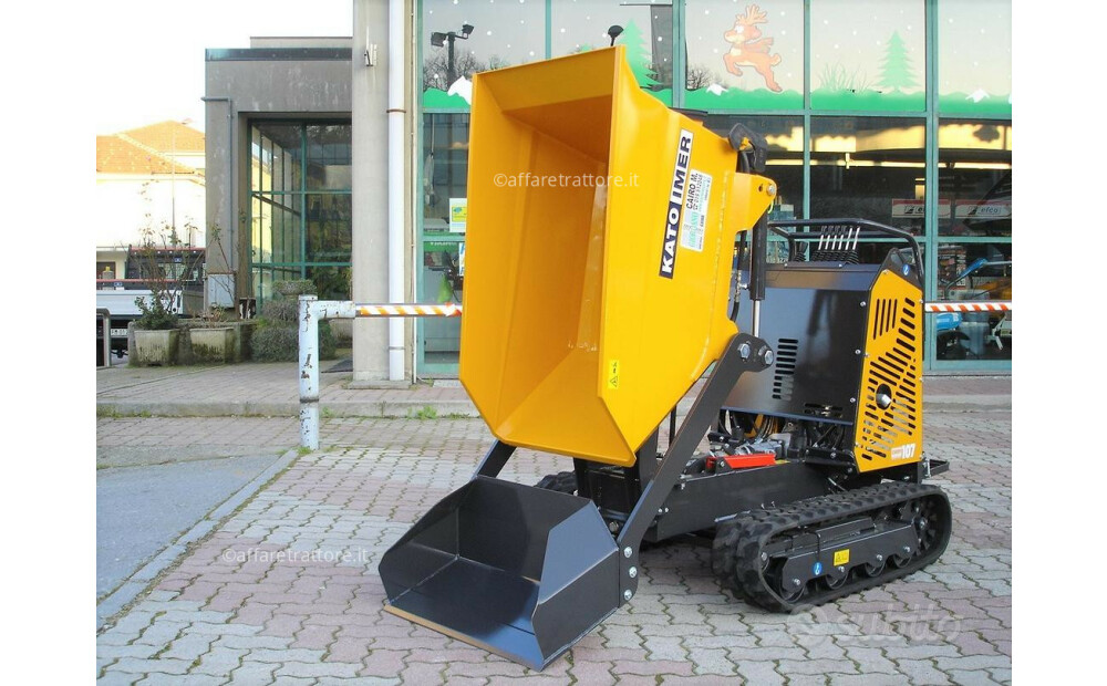 Kato Imer Carry 107 Cassone Dumper con Pala Autocaricante e Carro Allargabile Nuovo - 7