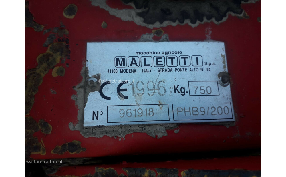 Rotary harrow MALETTI PH9 200 - 2