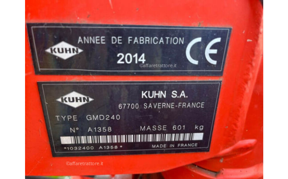 Kuhn GMD 240 Used - 6