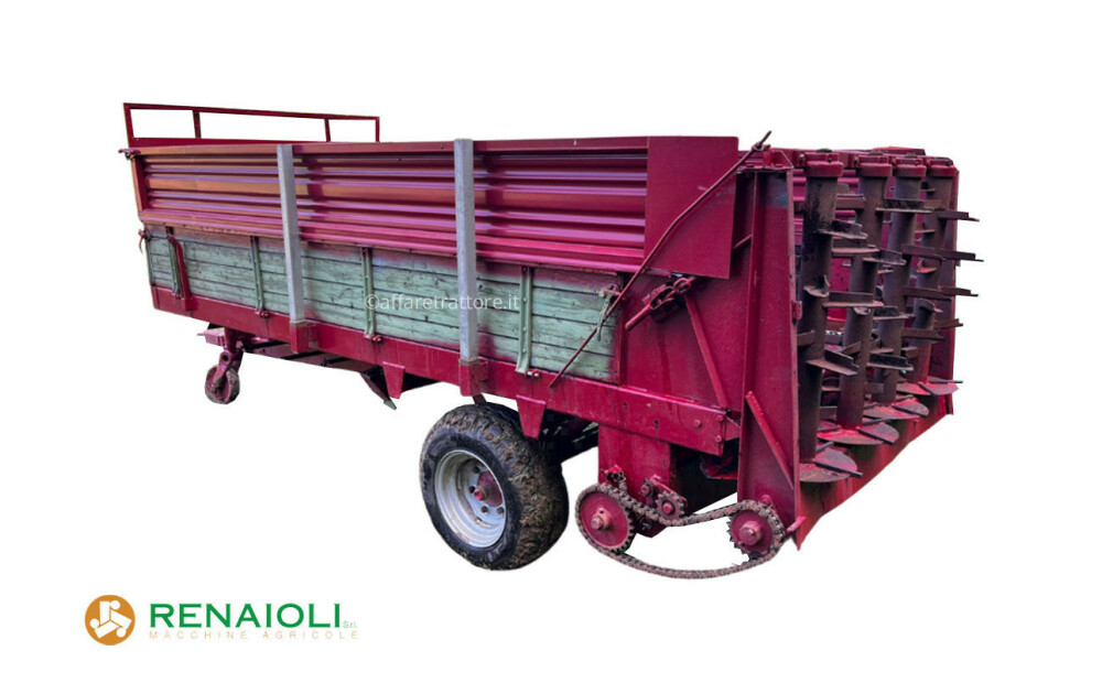 Handcrafted MANURE SPREADER TRAILER WITH 4 VERTICAL ROLLERS HANDCRAFTED PRODUCTION (TA10724) Used - 3