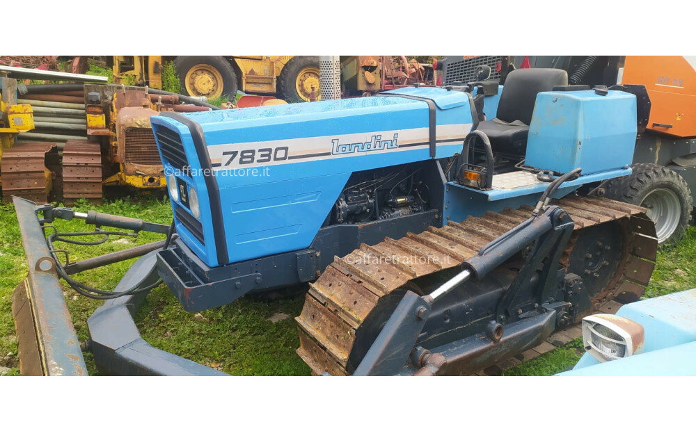 Used Landini C 7830 Crawler Tractor with Bulldozer - 13