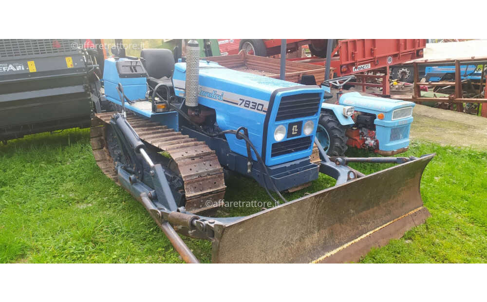 Used Landini C 7830 Crawler Tractor with Bulldozer - 7