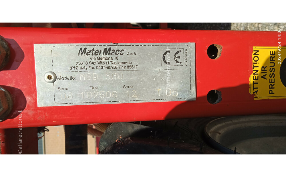 Matermacc MSD 500 Used - 2