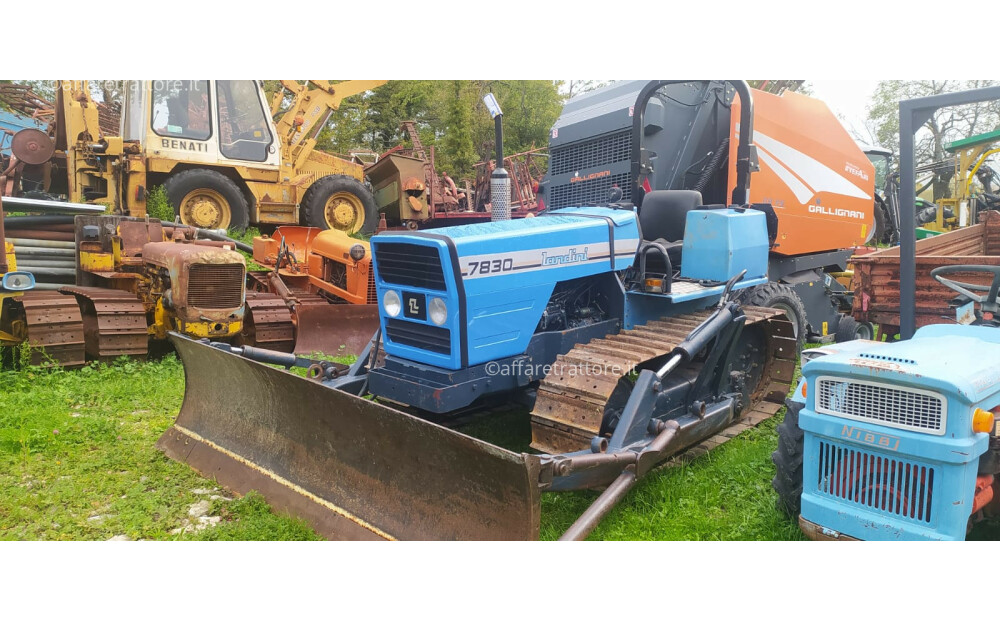 Used Landini C 7830 Crawler Tractor with Bulldozer - 1