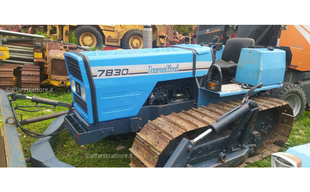 Used Landini C 7830 Crawler Tractor with Bulldozer - 6