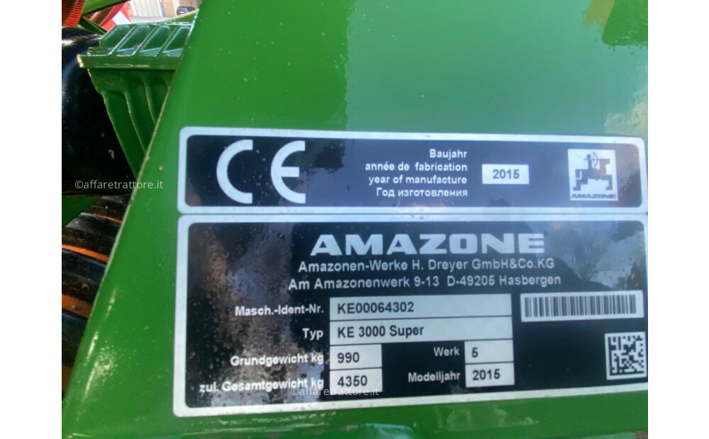 Amazone KE 3000 SUPER + Amazone AD P 3000 SPECIAL R Used - 8