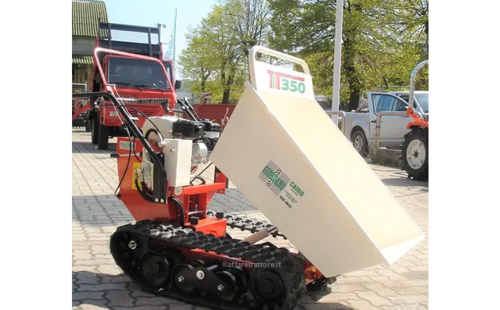 Motocarriola TEKNA TT 350 Dumper Ribaltamento Idraulico Usato - 1