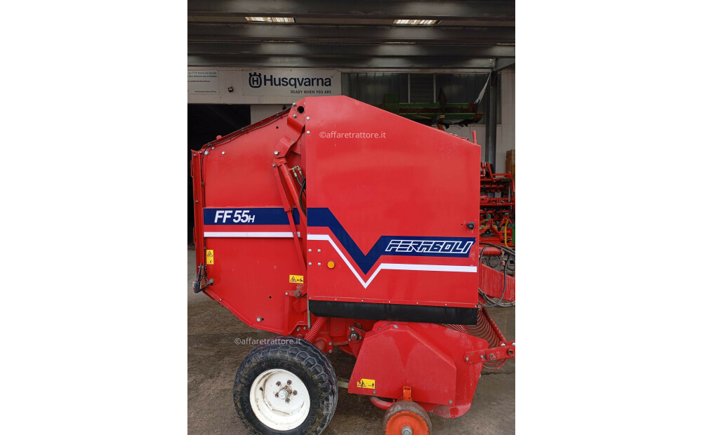 Feraboli FF55H Belt Baler Used - 2