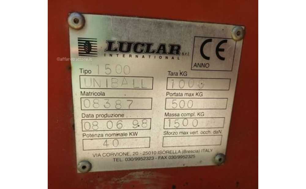 Luclar UNIBALL 1500 Used - 6