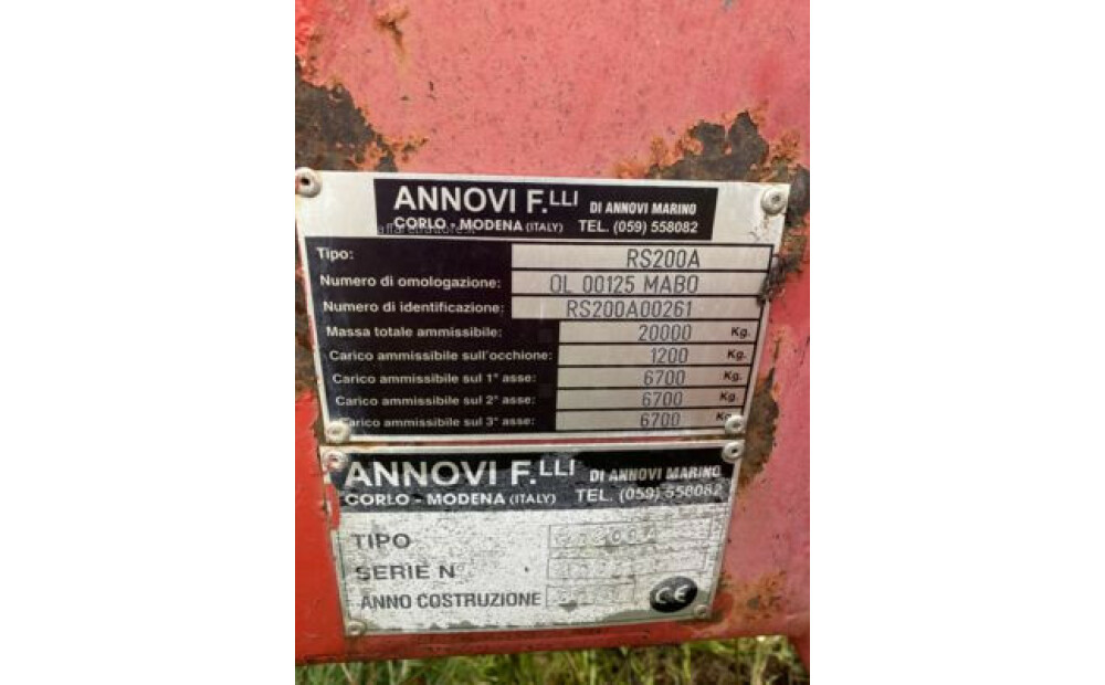 Annovi RS 200 A Used - 8