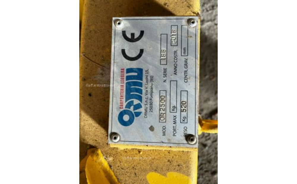 Ormu Or 2500 Used - 6