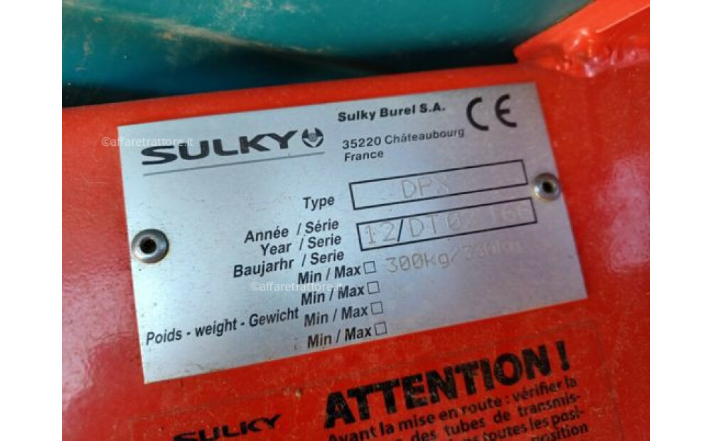 Sulky-Burel DPX Used - 5