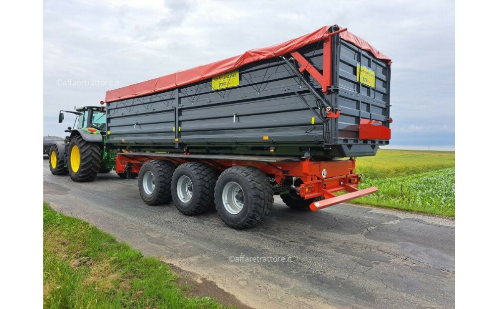 Techmont Remorque / Anhänger / Trailer / Remorque / Rimorchio / Remolque agrícola / Прицеп тридем / Przyczepa tridem PTW 21 t Nowy - 2