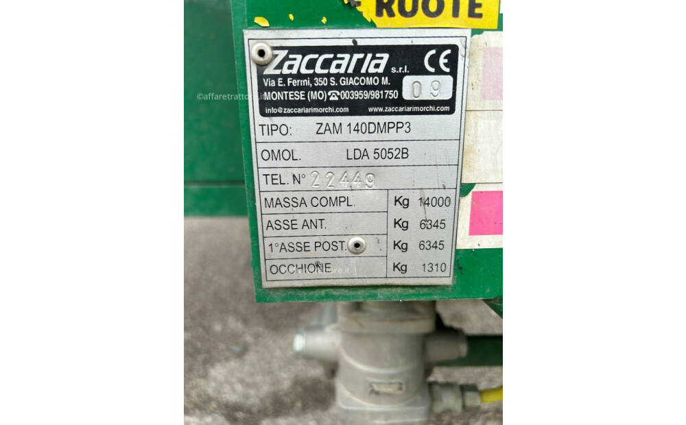 Zaccaria ZAM 140 Used - 5