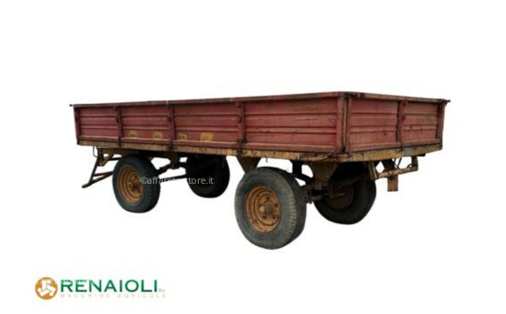 Deidone AGRICULTURAL TRAILER WITH LEAF SPRINGS 400X200X45CM DEIDONE (FLC2592) 1985 Used - 1