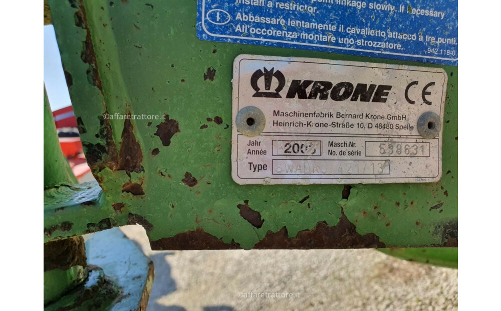 Krone Swadro 421/13 Used - 3