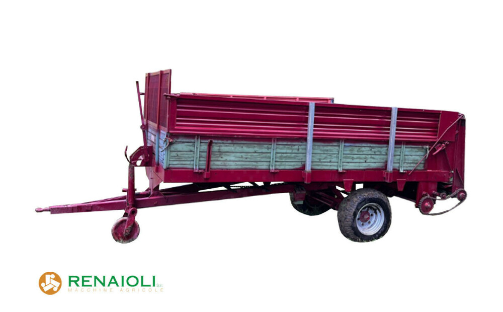 Handcrafted MANURE SPREADER TRAILER WITH 4 VERTICAL ROLLERS HANDCRAFTED PRODUCTION (TA10724) Used - 2