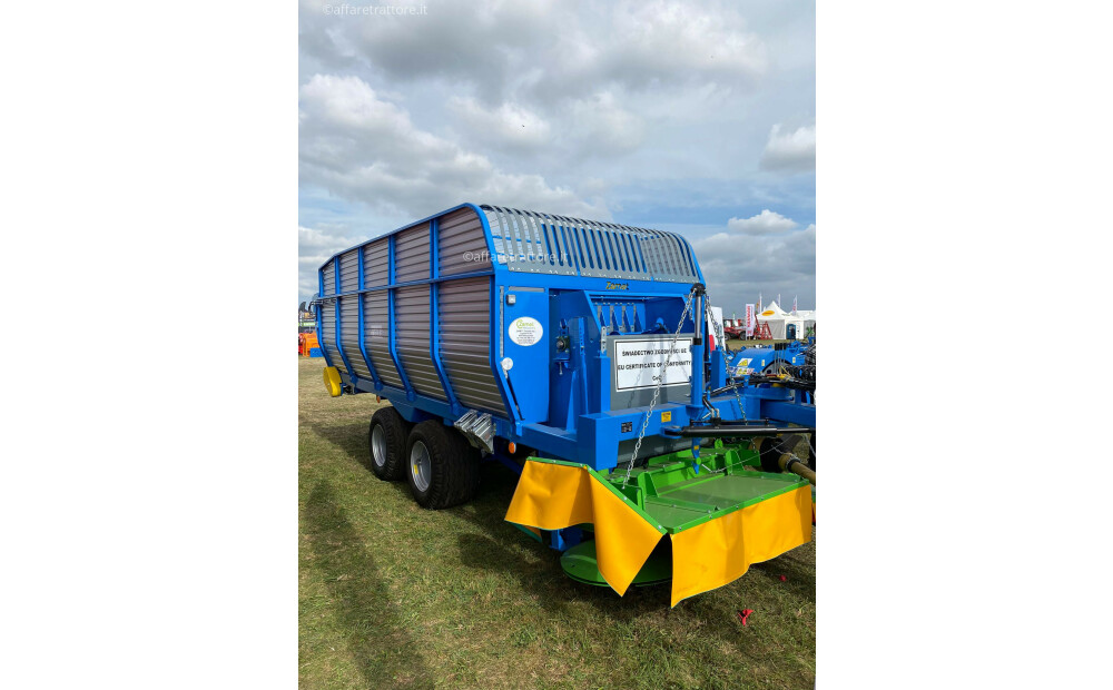 Zamet Self-loading trailer with drum mower T635/3 - 1