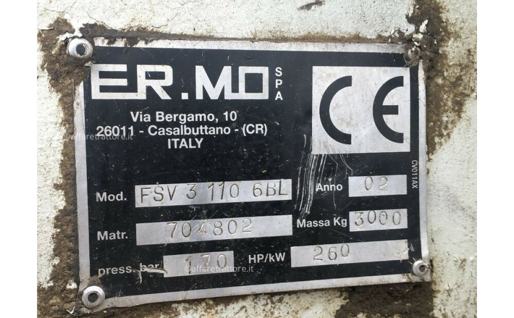 Ermo FSV3 110 6BL Used - 6