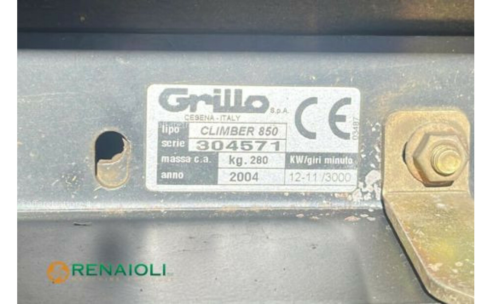 Grillo TRATTORINO TRINCIATOSAERBA CLIMBER 850 GRILLO (BS9845) Used - 6