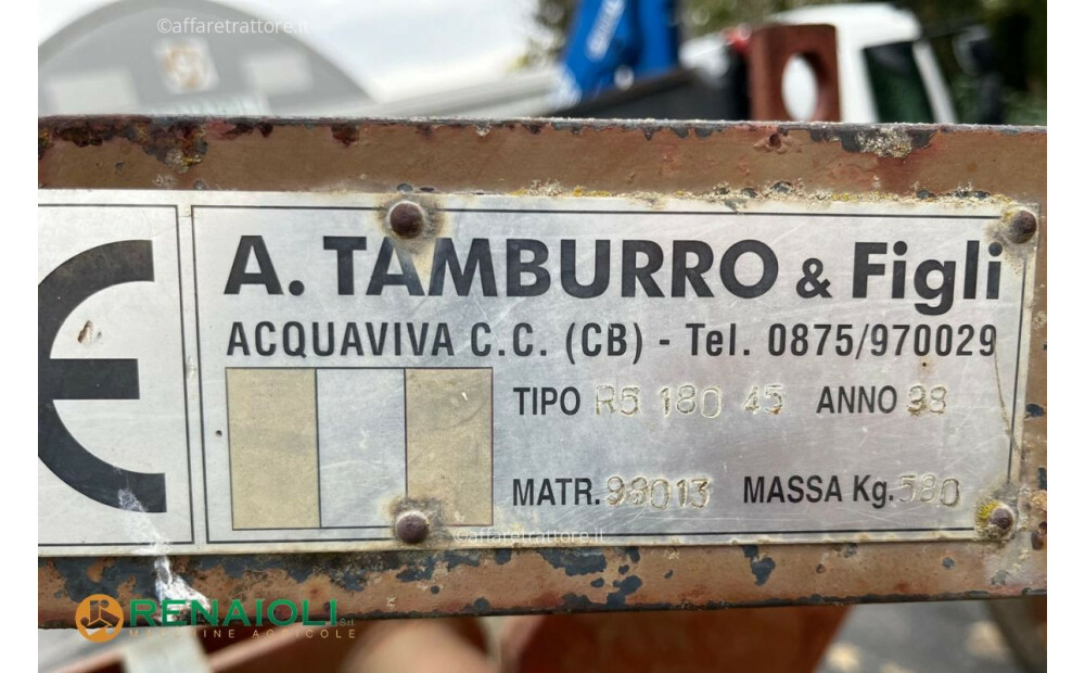 Tamburro e Figli RIPPER 5 ANCHORS R5 180 45 DRUM (CB11108) Used - 6