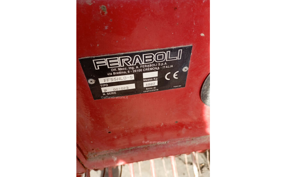 Feraboli FF55H Belt Baler Used - 4