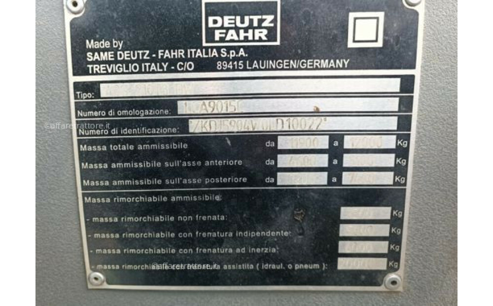 Deutz-Fahr AGROTRON L720 Used - 10