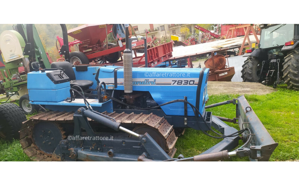 Used Landini C 7830 Crawler Tractor with Bulldozer - 10