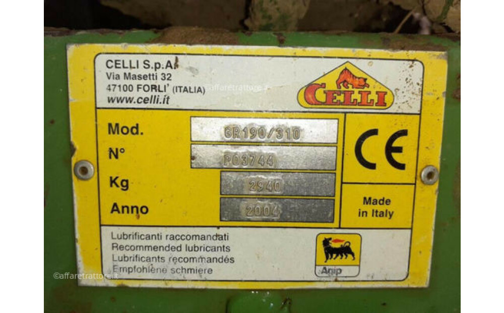 Celli GR 190/310 Used - 6