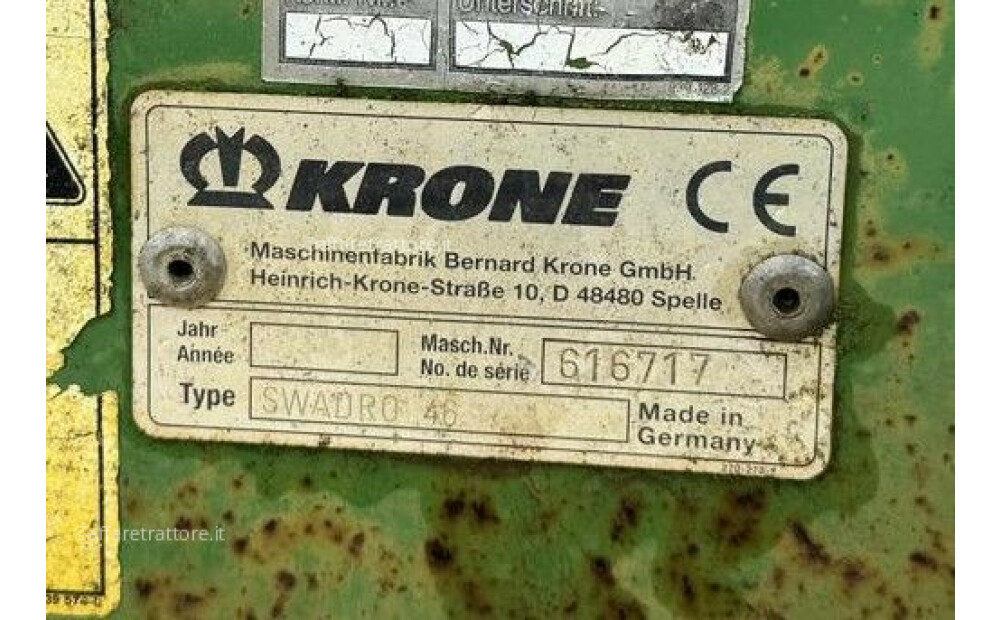 Krone SWADRO 46 Used - 4