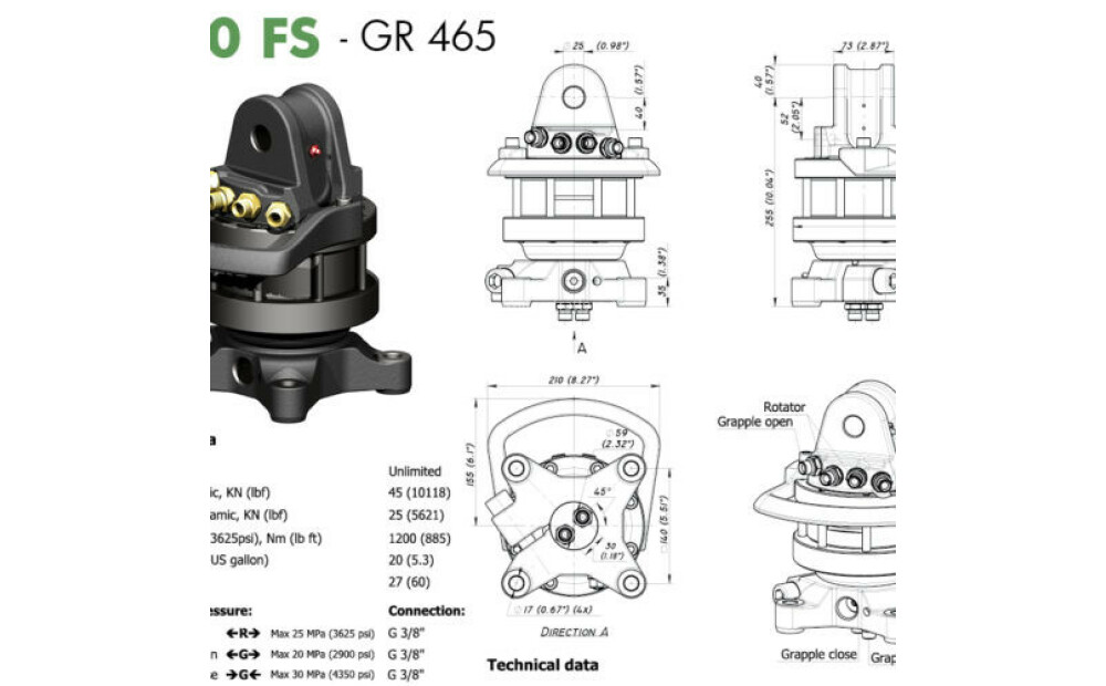 Rotore Baltrotors GR 465 - 1