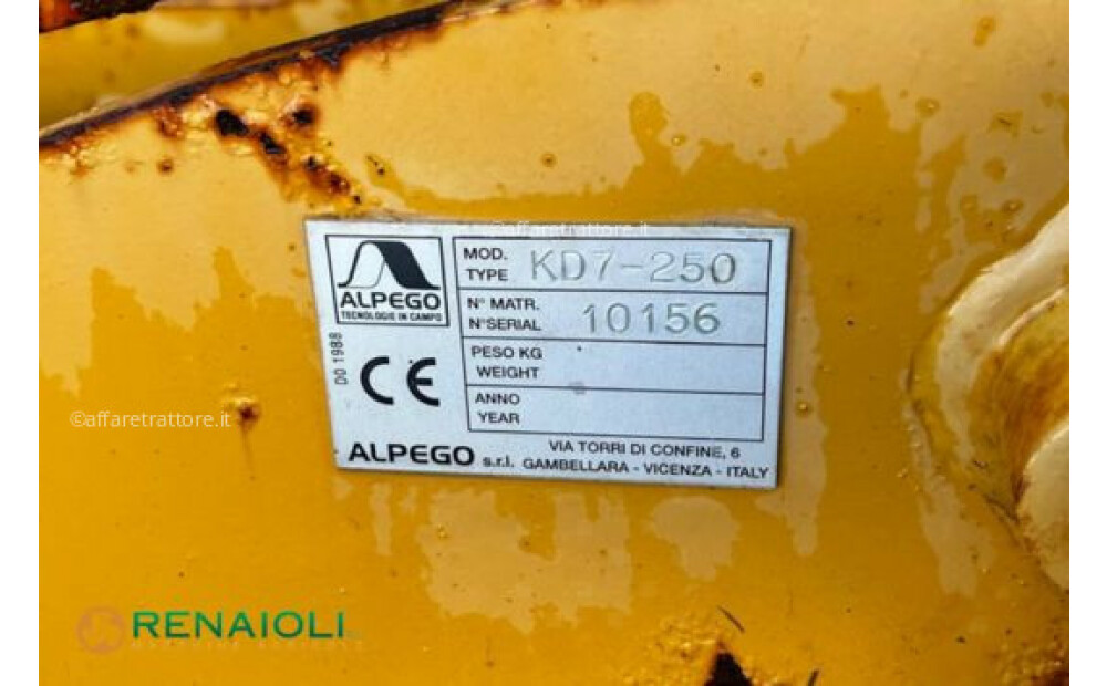 Alpego RIPPER 7 ANCHORS KD7-250 ALPEGO (SR11082) Used - 7