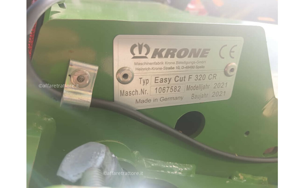 Krone EasyCut F320 CR Used - 2