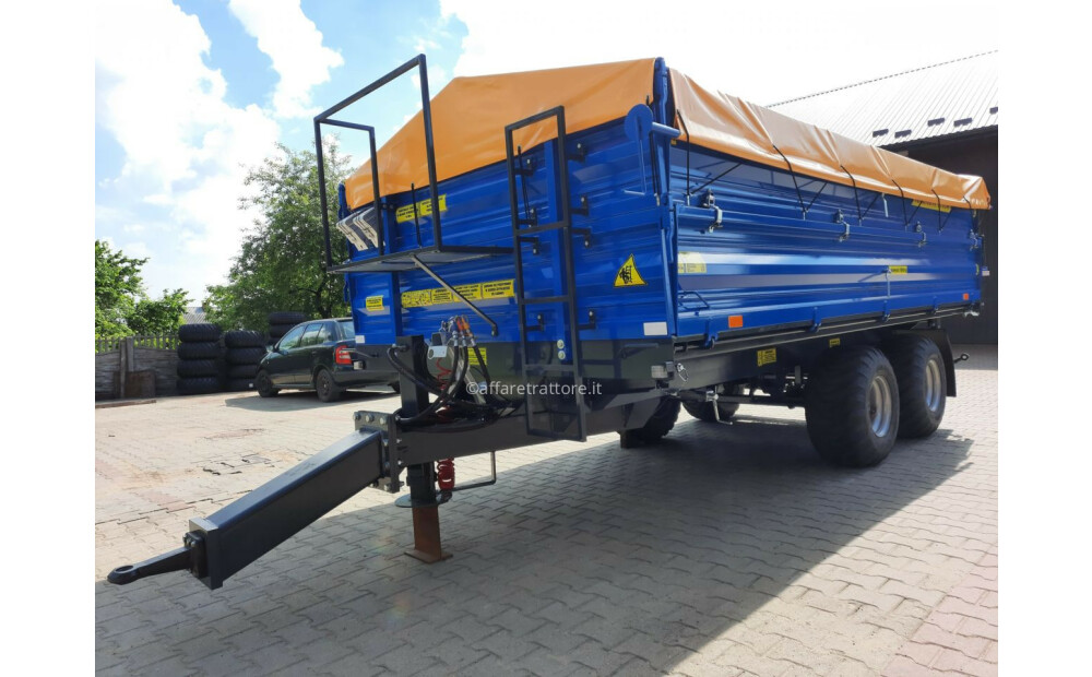 Techmont Anhänger / Trailer / Remorque / Rimorchio / Прицеп тандем / Przyczepa tandem PTTCW 310 10 t Nowy - 9