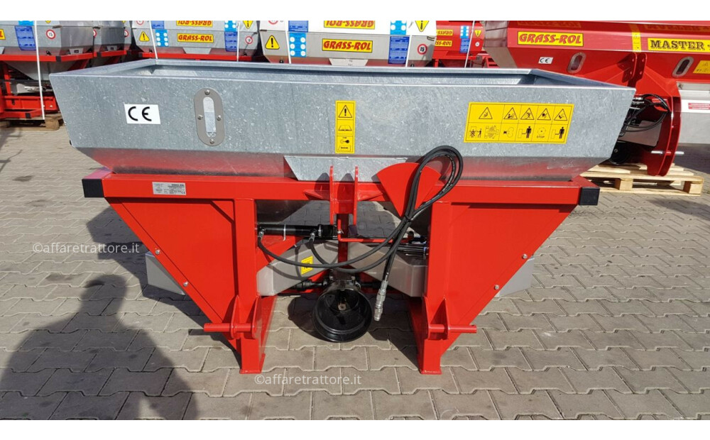 Grass-Rol Düngerstreuer / Fertilizer spreader / Epandeur d&#039;engrais / Spandiconcime / Разбрасыватель минеральных удобрений / Rozsiewacz nawozu 1000 l Nowy - 7