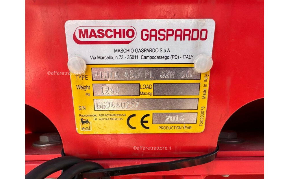 Gaspardo Pinta 450 Used - 6