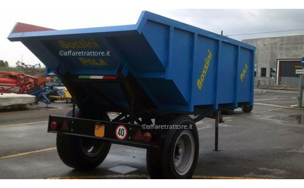 USED BOSSINI SINGLE AXLE DUMPER TRUCK - 2