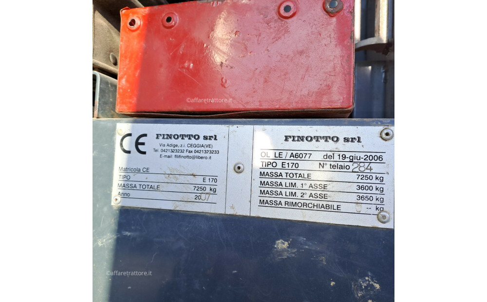 Finotto E 170 3000 Used - 5