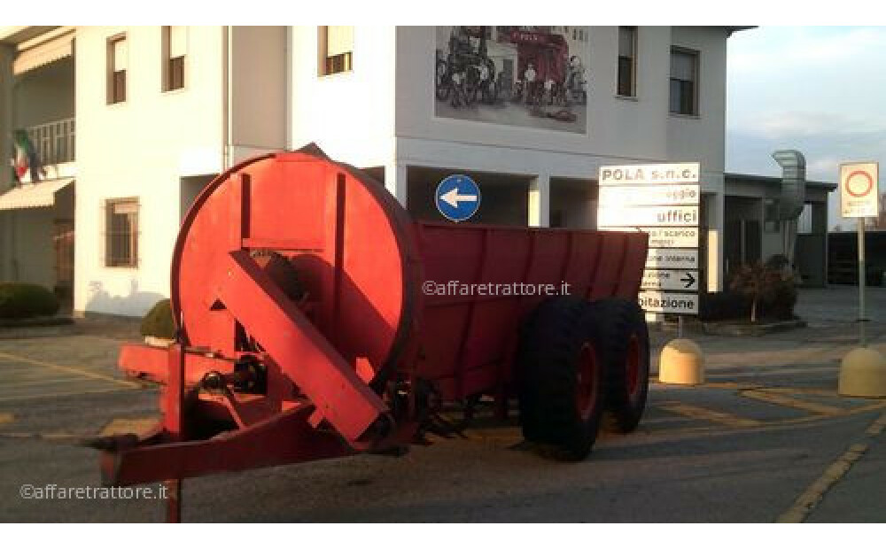 USED BOSSINI MANURE SPREADER - 4