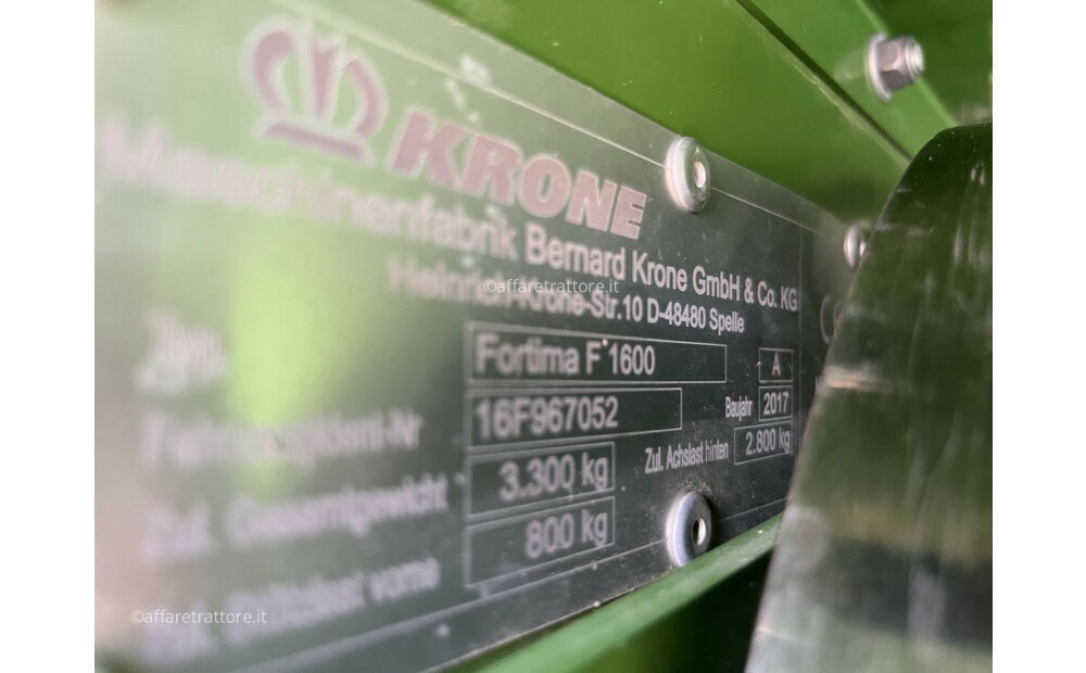 Krone Fortima f1600 Used - 3