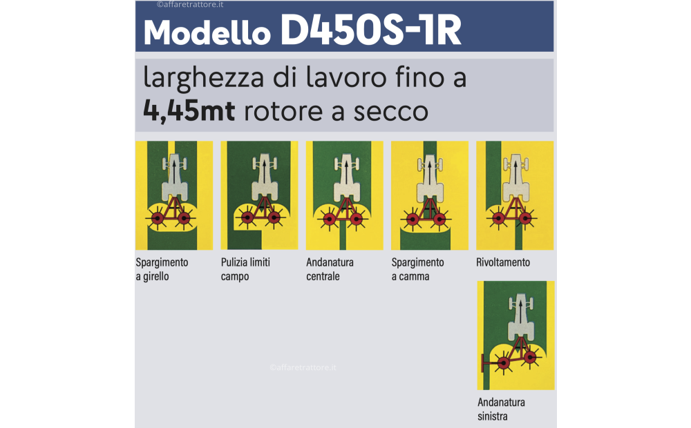 Fiorini D450S 1R New - 3