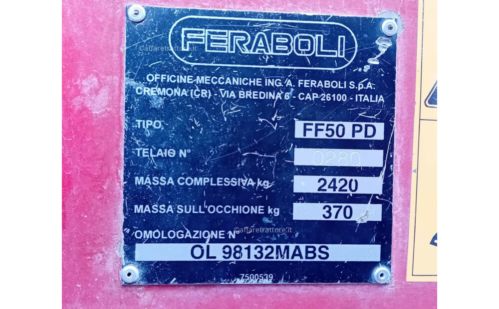 Feraboli FF50 Used - 9