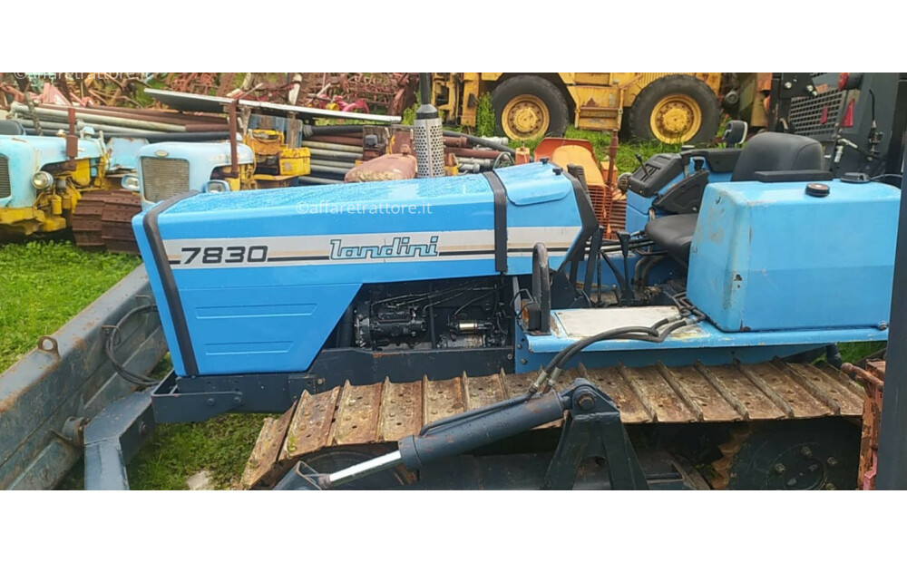 Used Landini C 7830 Crawler Tractor with Bulldozer - 3