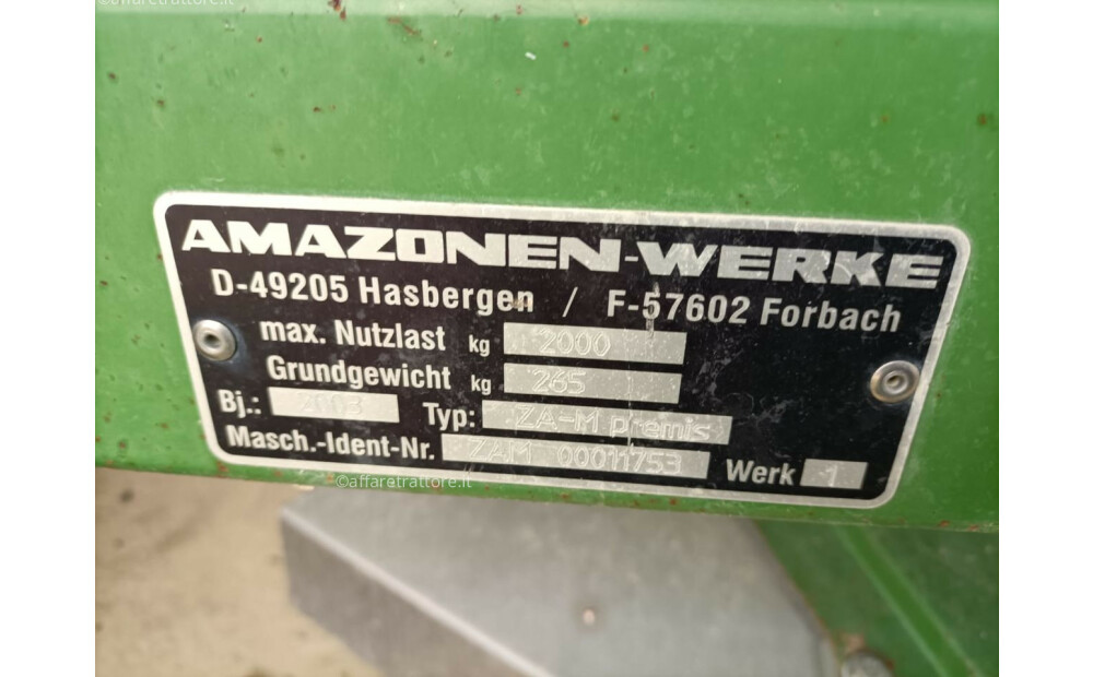 Amazone ZAM PREMIS 2000 Used - 7