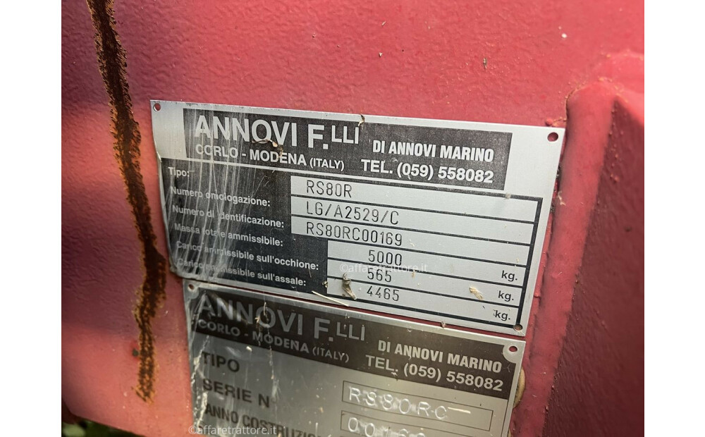 Annovi RS80R Used - 3